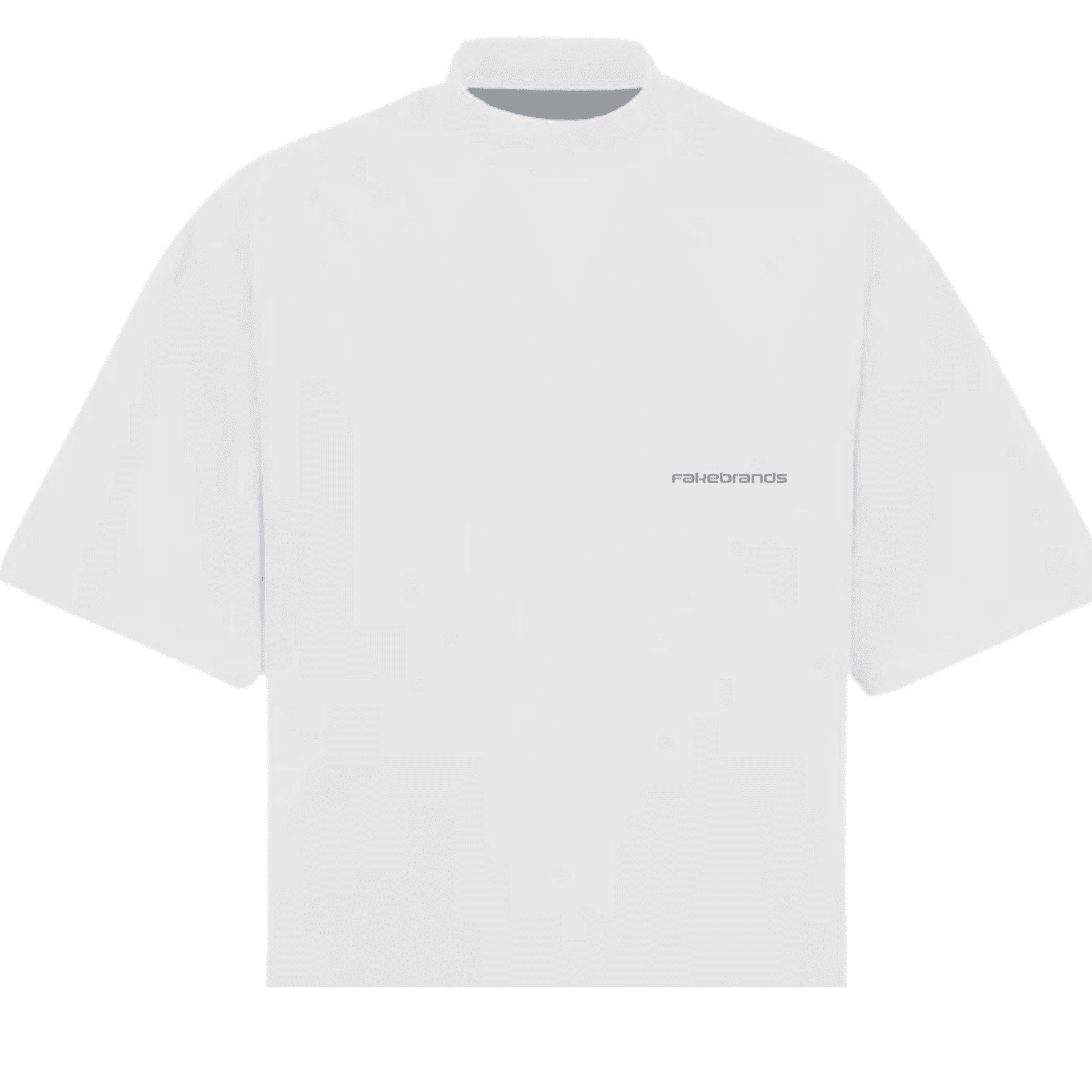 White Boxy Tee - 3